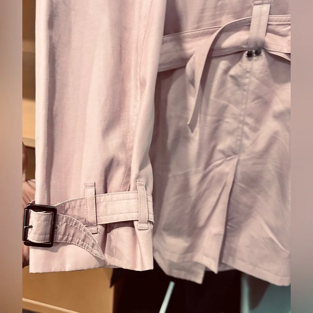 SOLD Michael Kors Pale Pink Hooded Coat XL - Picture 4 of 5